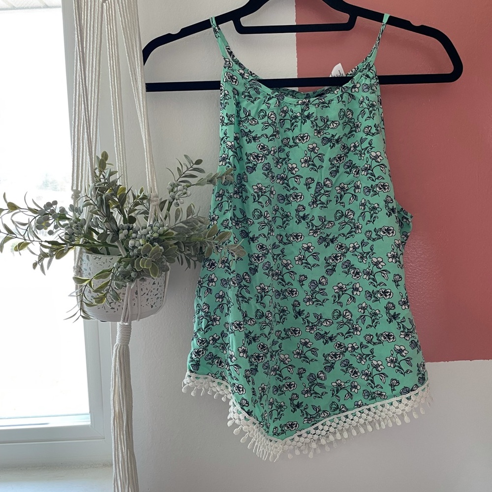H&M floral tank